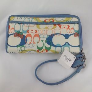 Coach Signature Long Wallet
